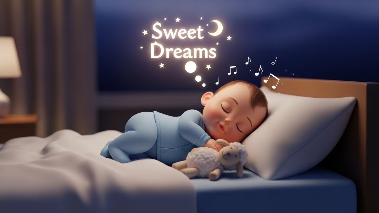 Baby Sleep Music 👶💤 | Soft Lullabies for Newborns, Toddlers & Sweet Dreams 🌙
