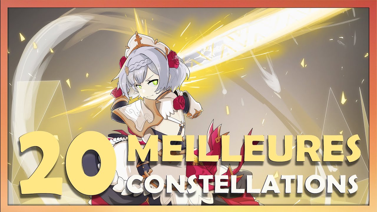 LES 20 MEILLEURES CONSTELLATIONS DANS GENSHIN IMPACT (1.3)