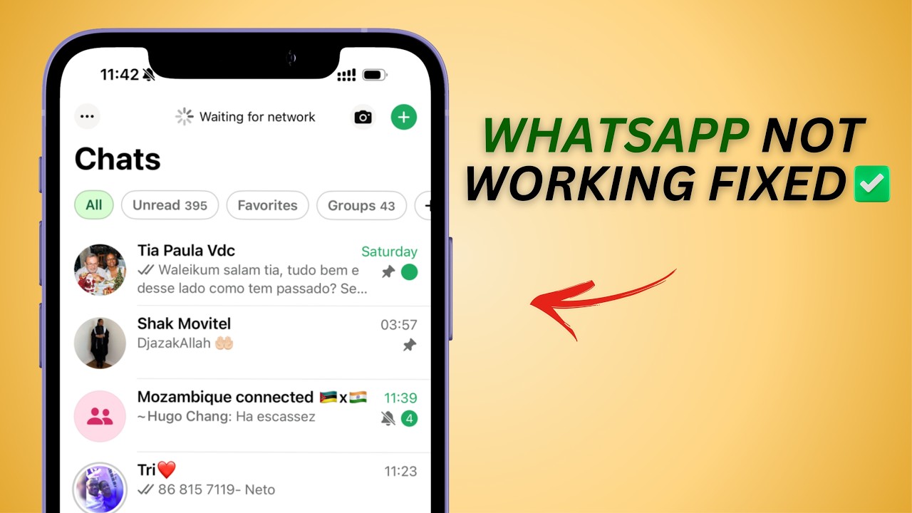 How To Fix Whatsapp Not Working in 3 Minutes!