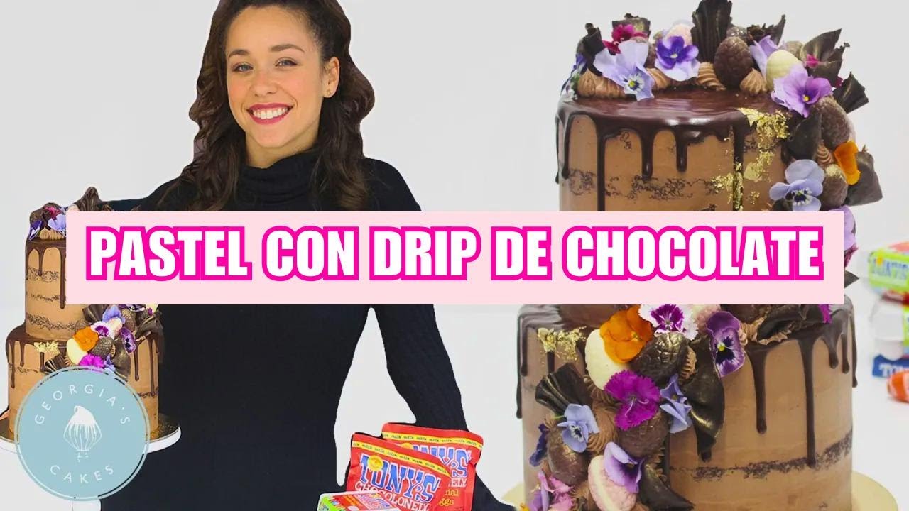 El Pastel Definitivo con Drip de Chocolate y Huevos de Chocolate Tony’s Chocolonely!