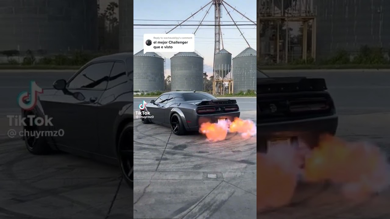 #fypage #carofyoutube #spittingflames #hellcat #challenger #viral