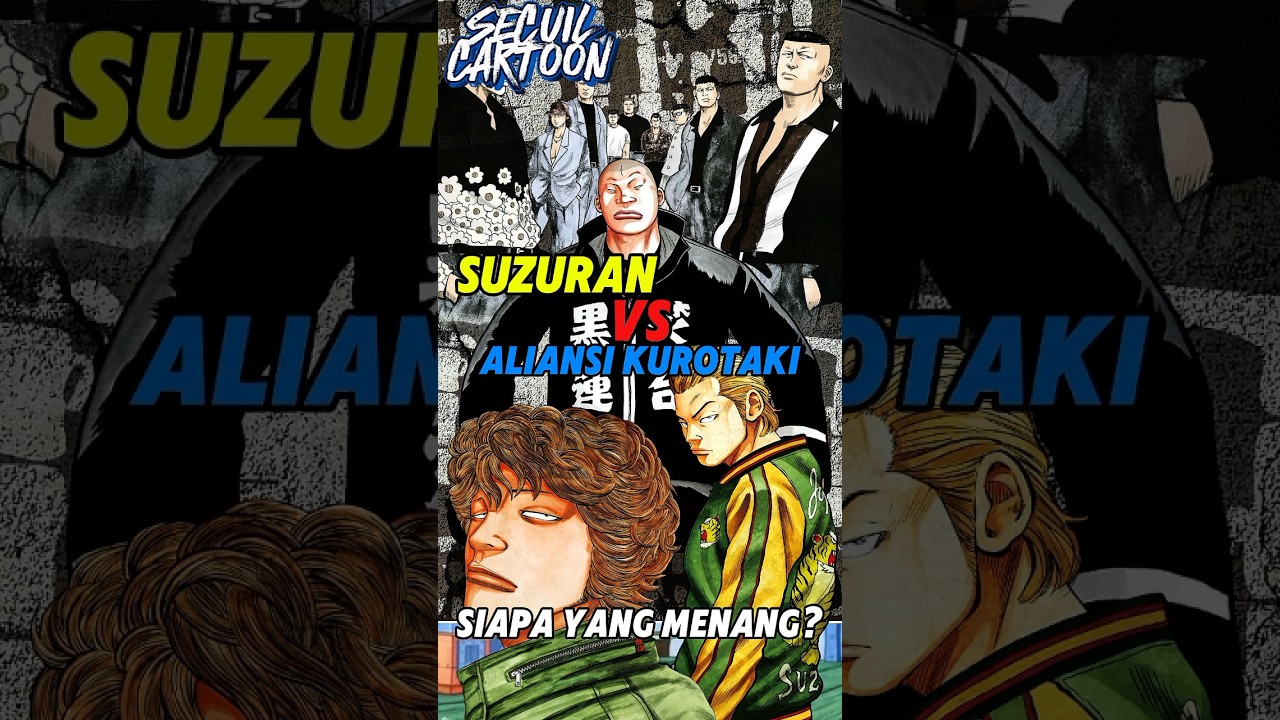Suzuran fights against kurotaki alliance, who will win? #crowszero #manga #anime