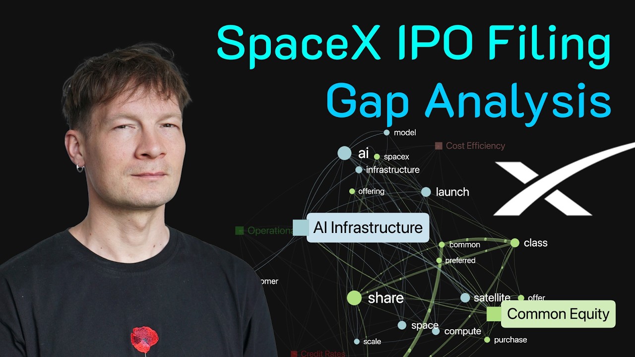 Как я нахожу пробелы в документе S-1 для IPO SpaceX