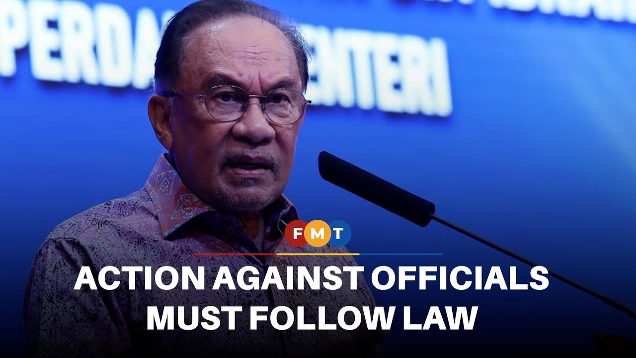 Action against govt officials, agencies must be grounded in law, says PM