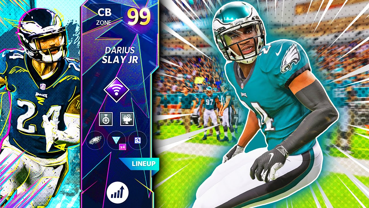LTD DARIUS SLAY PUTS RECEIVERS IN A SNUGGIE (PICK 6) - Madden 21 Ultimate Team 
