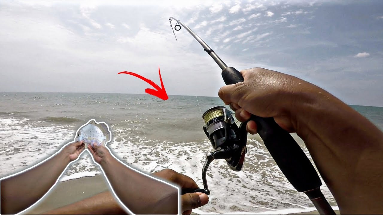Kembali Memancing Santai di Tepi Pantai !!