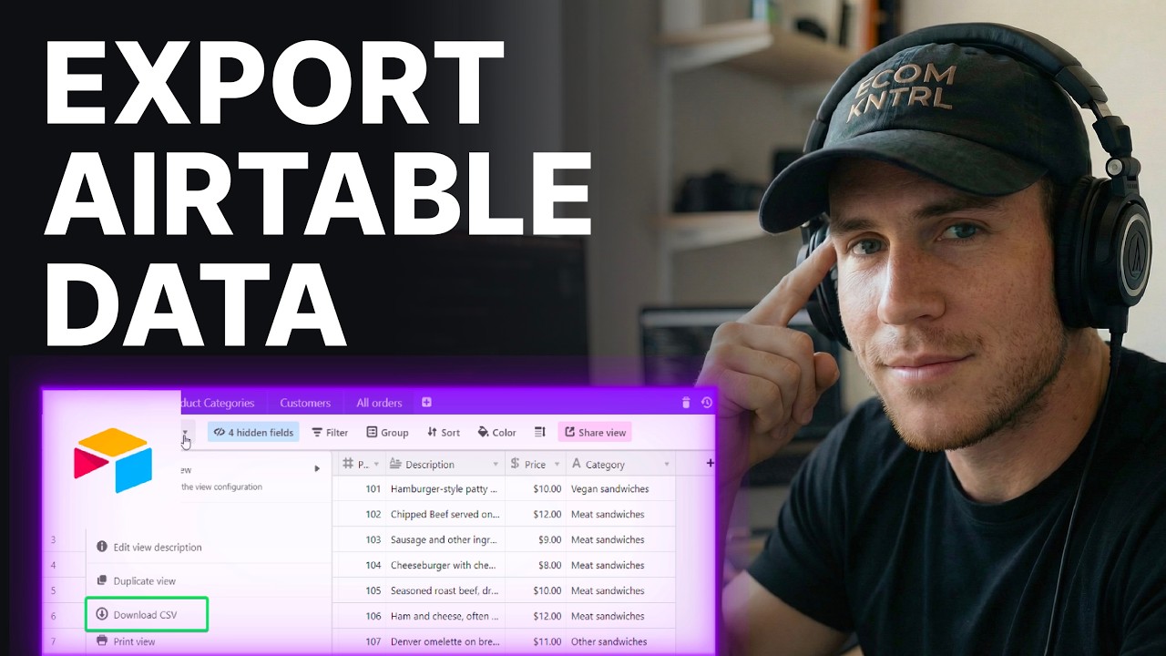 How To Import and Export Data in Airtable (2026) | Data Management