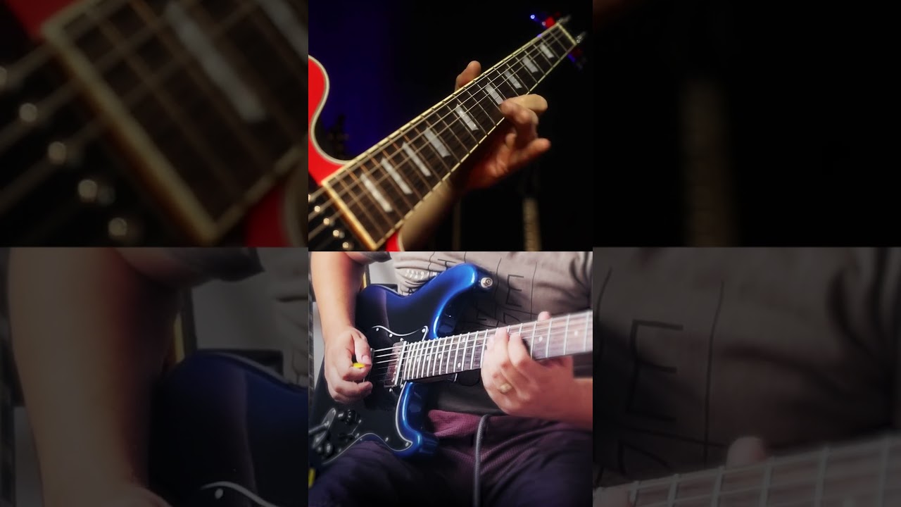 Atrapalhando o solo do @gustavoguerraguitarrista #guitar #music #guitacam