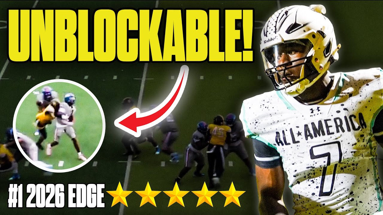 Zion Elee Highlights Breakdown -  ELITE 2026 EDGE Recruit