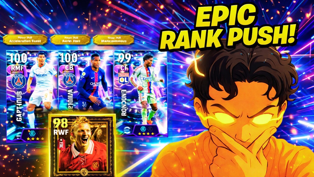 EPIC Rank Push LIVE 🔥 | Road to Top Rank | eFootball 2026 #efootball