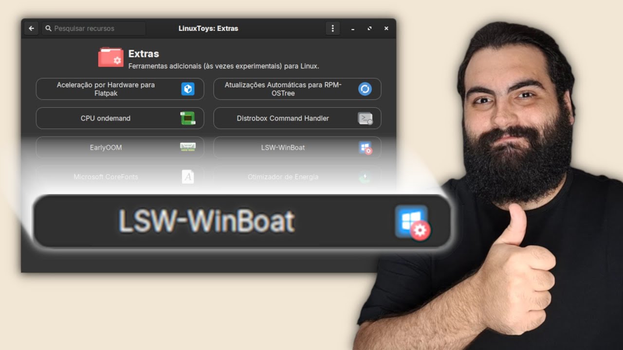 Windows no Linux... MELHOR?! | LINUXTOYS 5.4