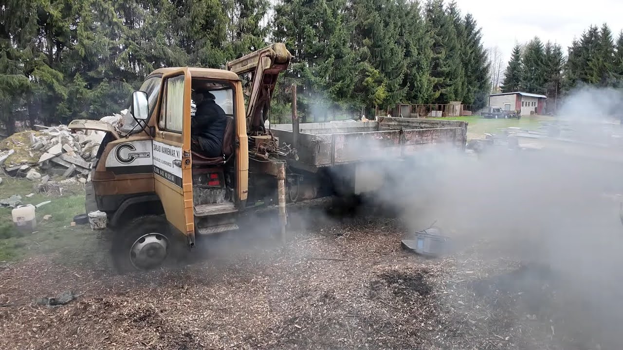 Hanomag F65 z 1968 roku . Nasza Kolejna wyprawa w celu odpalenia Wrosta po 22 latach postoju !!!