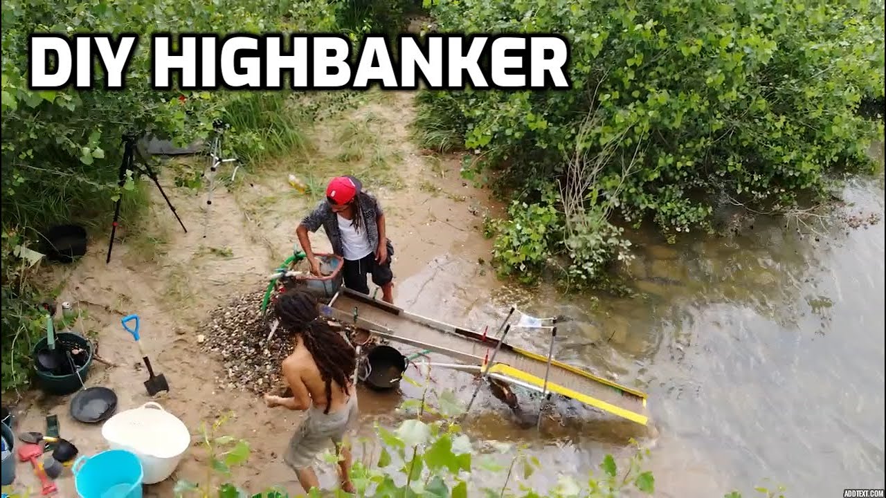 Gold mining on the Rhine | Goldwaschen am Rhein | Neuzeit Nomaden