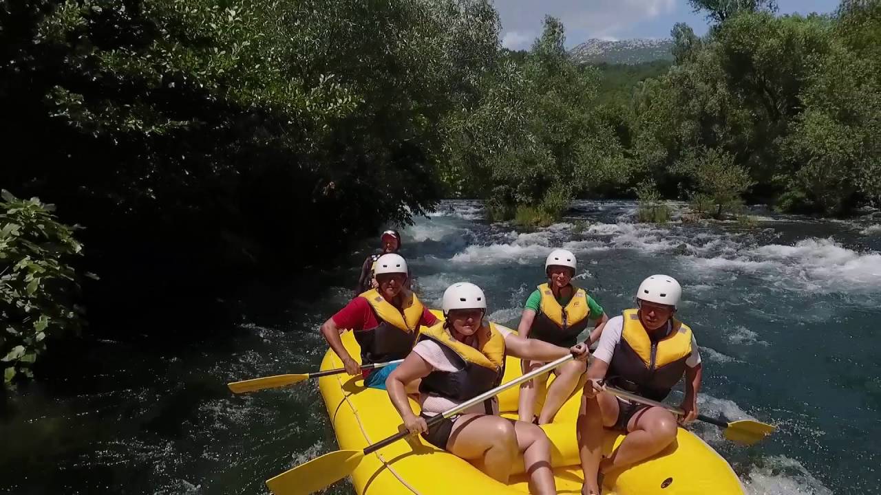 Rafting on the Cetina river- Tourist agency Radmanove mlinice