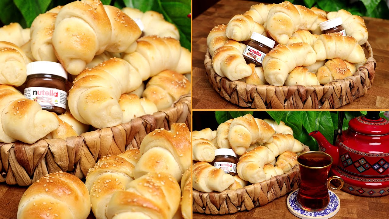 بدقائق حضري فطائر الكرواسان بنكهتي الزبدة و الجبنة بعجينة ما اوصفلكم 🤤سريعة 5 دقائق جاهزة للاستخدام
