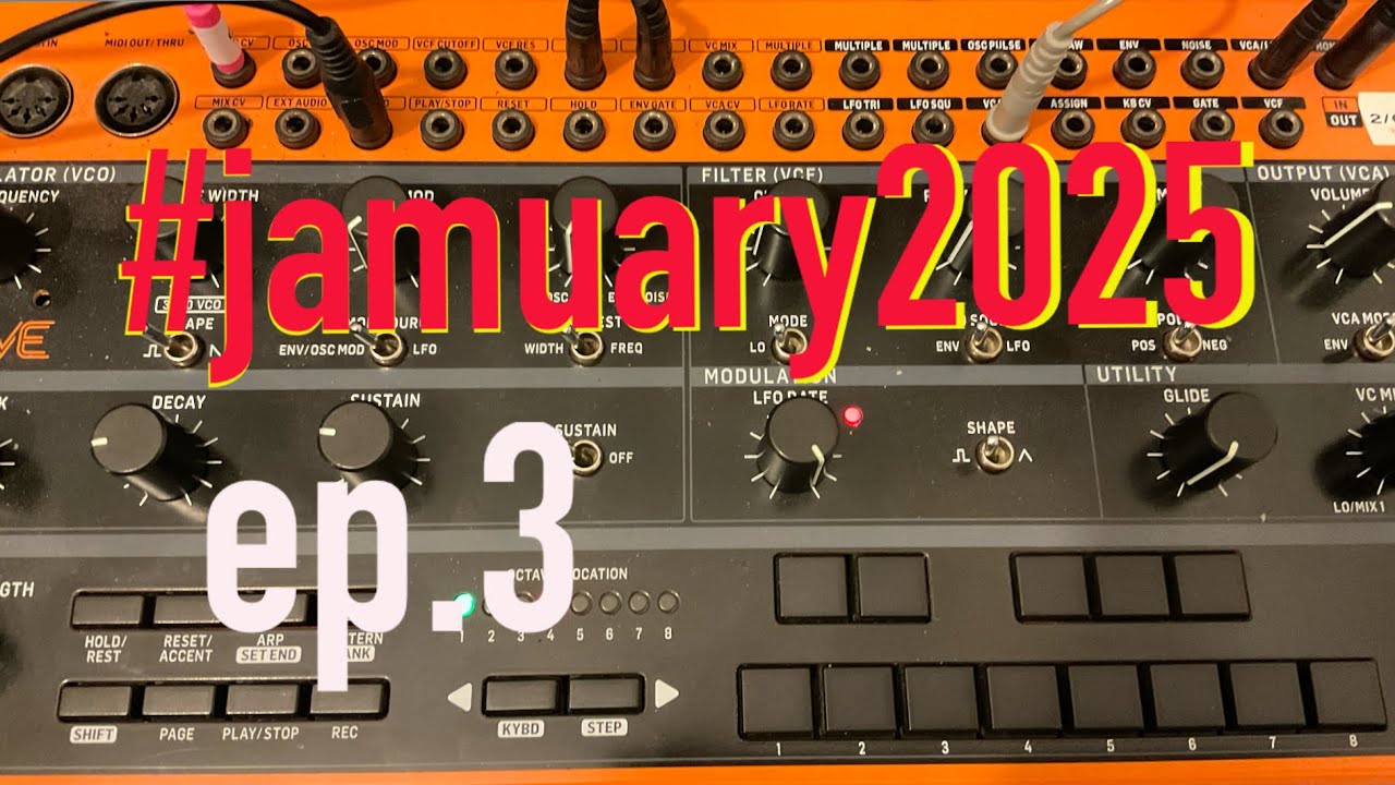 Behringer Spice, 4x Crave & Edge | dawless jam |  ❌ Darkmode ❌ #jamuary2025