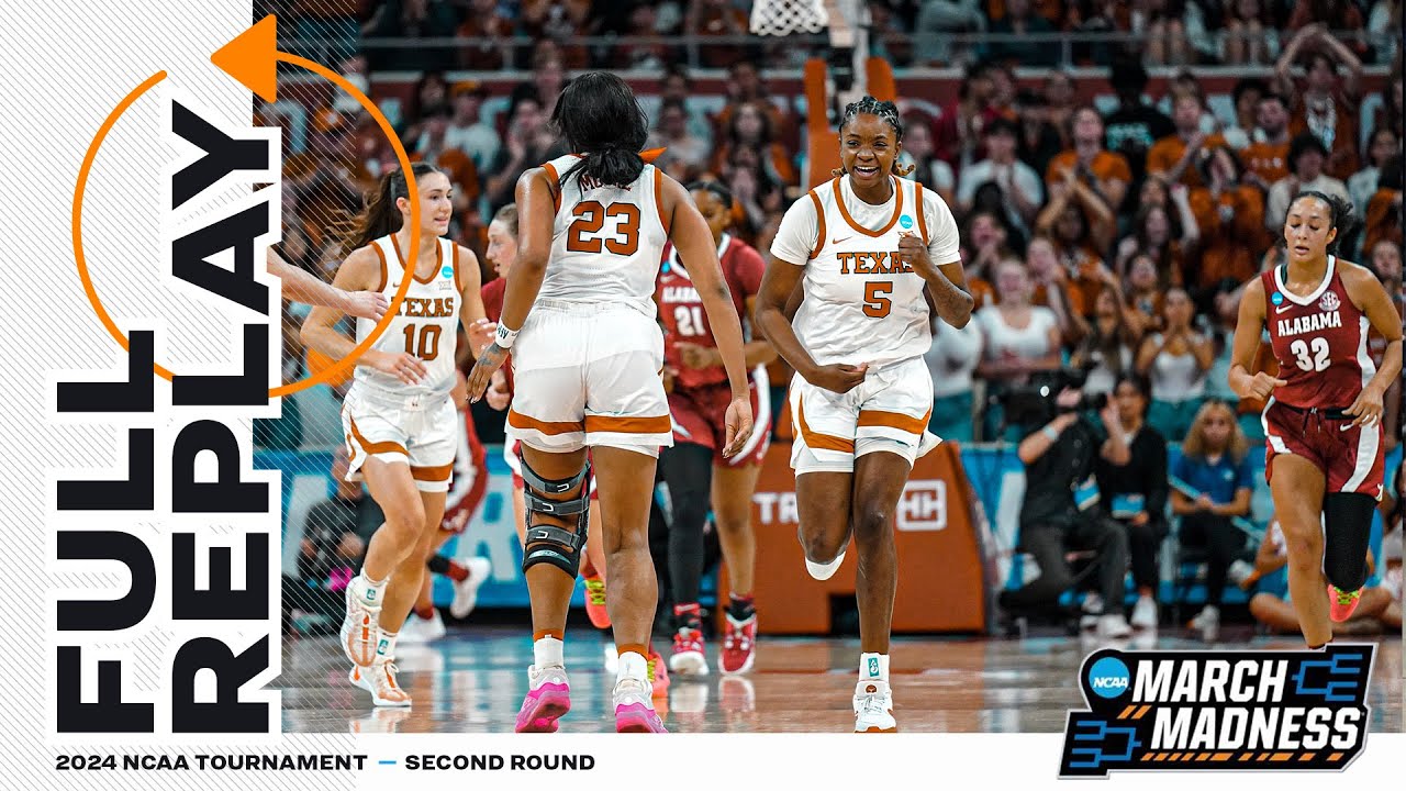 Texas vs. Alabama: 2024 NCAA women's second round | FULL REPLAY
