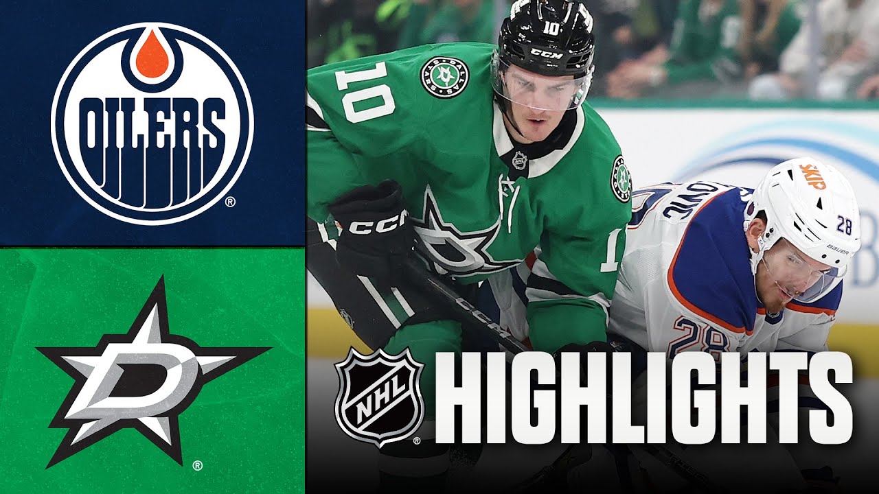 NHL Highlights | Oilers vs. Stars | November 04, 2025