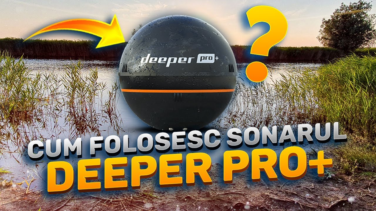 PESCUIT LA DUNARE la CRAP SALBATIC SI SOMN + SONAR DEEPER PRO PLUS