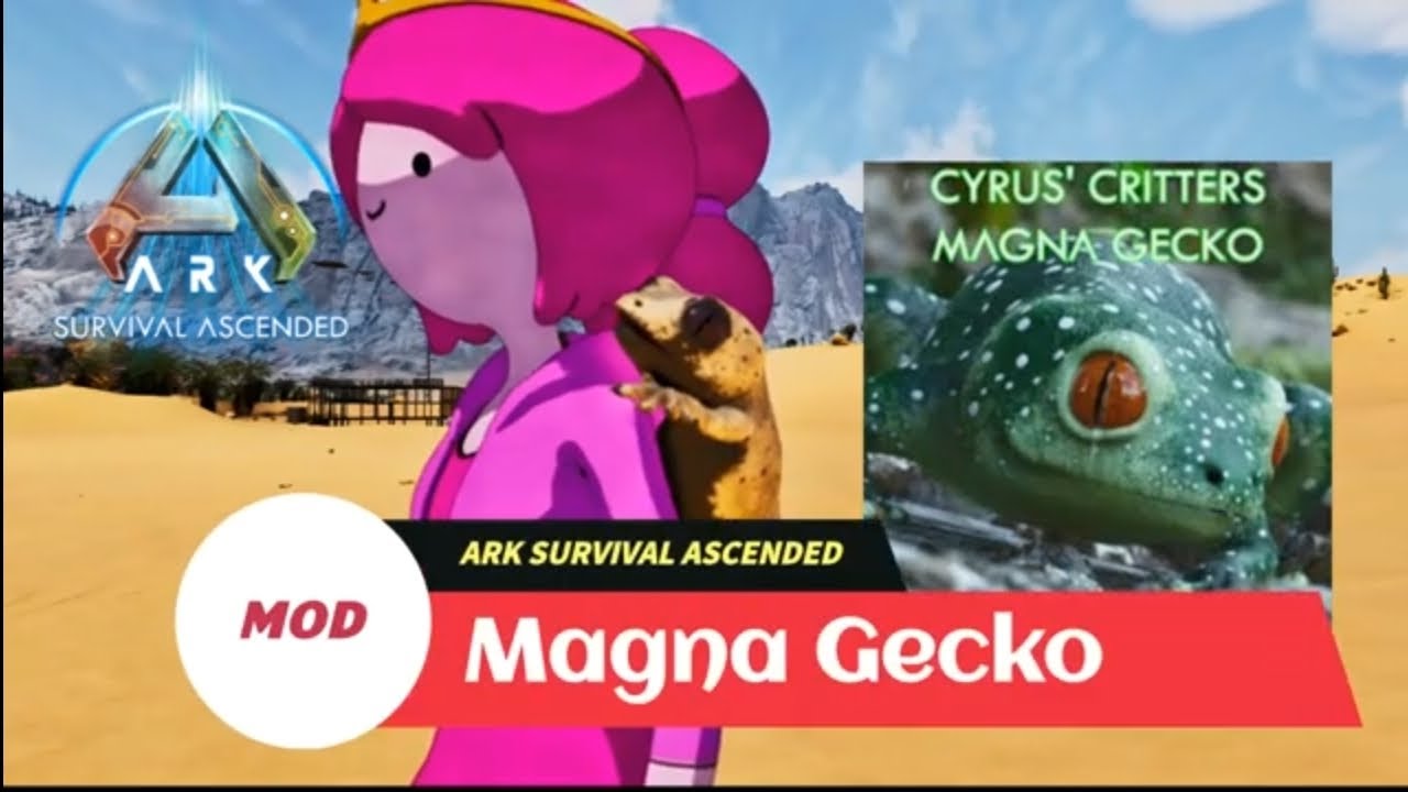【ARK】ASA ラグナロク編 #29 「MOD : マグナヤモリ」 MOD : Magna Gecko / Ragnarok