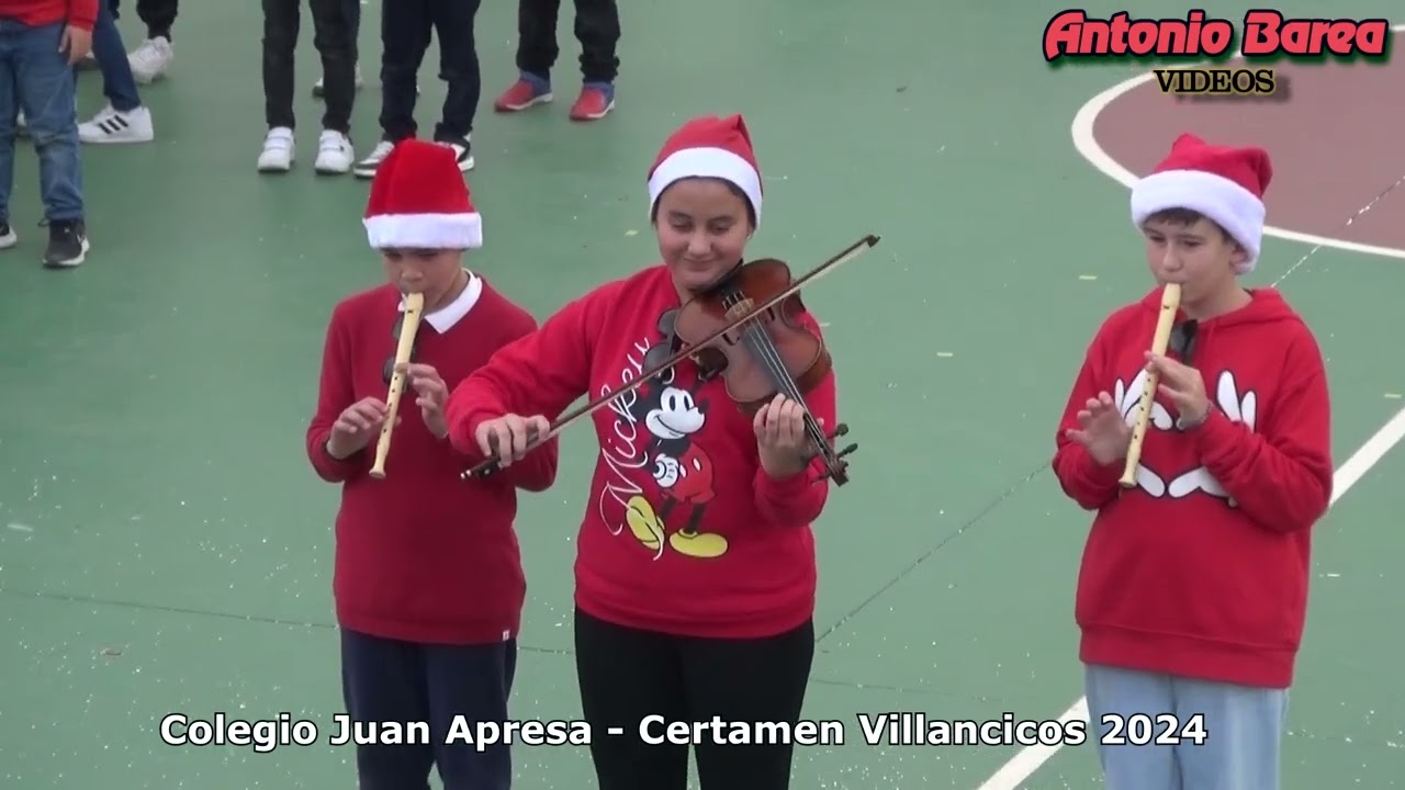2024-12-19 - NAVIDAD 2024 - COLEGIO JUAN APRESA . CERTAMEN DE VILLANCICOS Y CAMPANADAS.