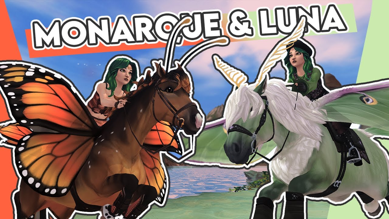 🦋 ACHAT de LUNA & MONARQUE, SHOPPING, PAPILLONS et CODE STARCOINS en description | STAR STABLE ❤