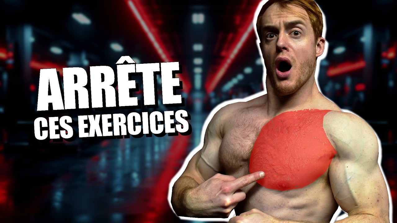 Les 3 PIRES Exercices PECTORAUX (les 2 premiers sont totalement surcotés...)