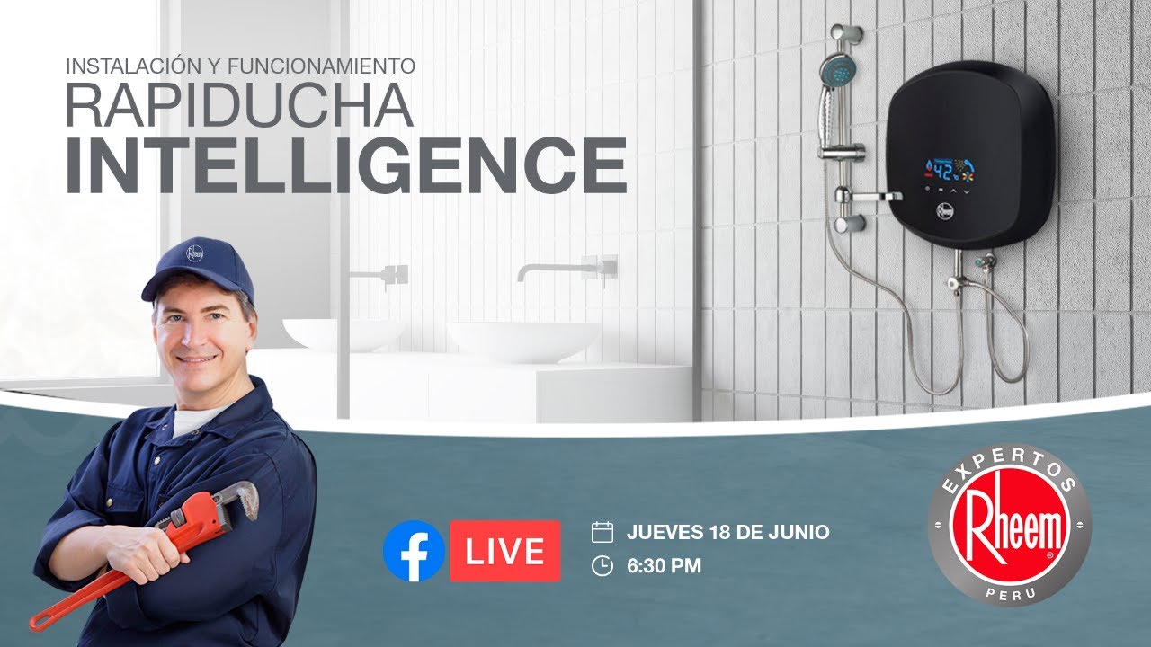 Expertos Rheem - Rapiducha Intelligence Automodulante