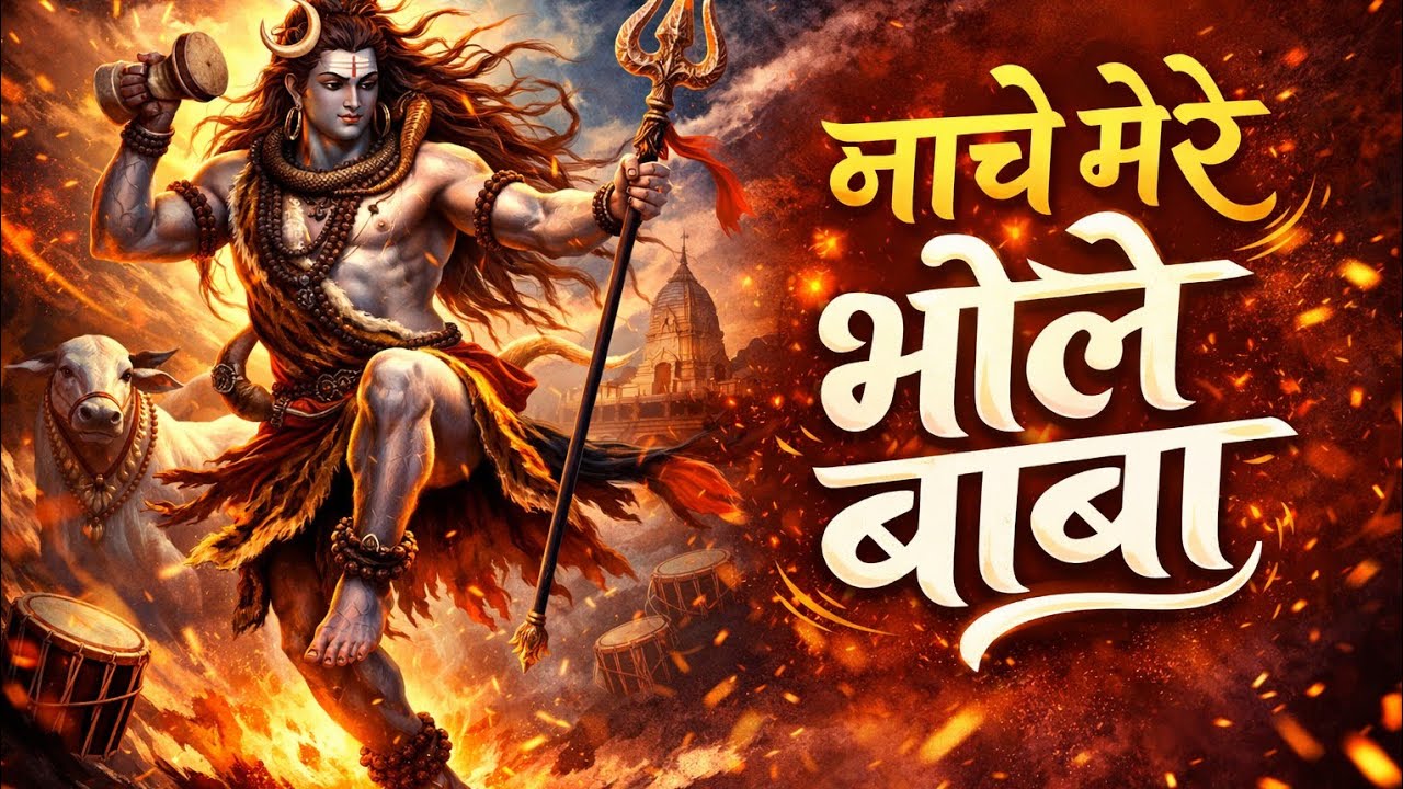 नाचे मेरे भोले बाबा🔥||भक्ति भजन||#hindibhajan #song #newsong #viral #bhajan 