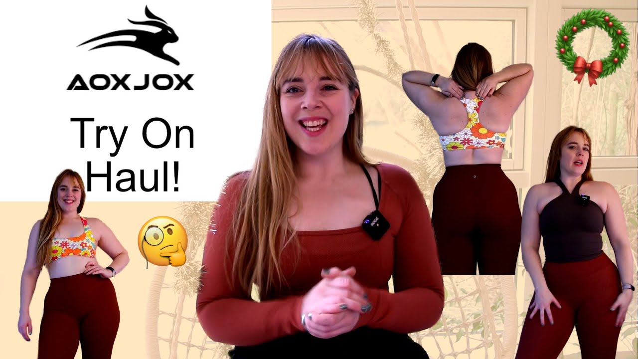 Примерка и честный отзыв о доступной спортивной одежде Aoxjox! | Стоит ли оно того?!