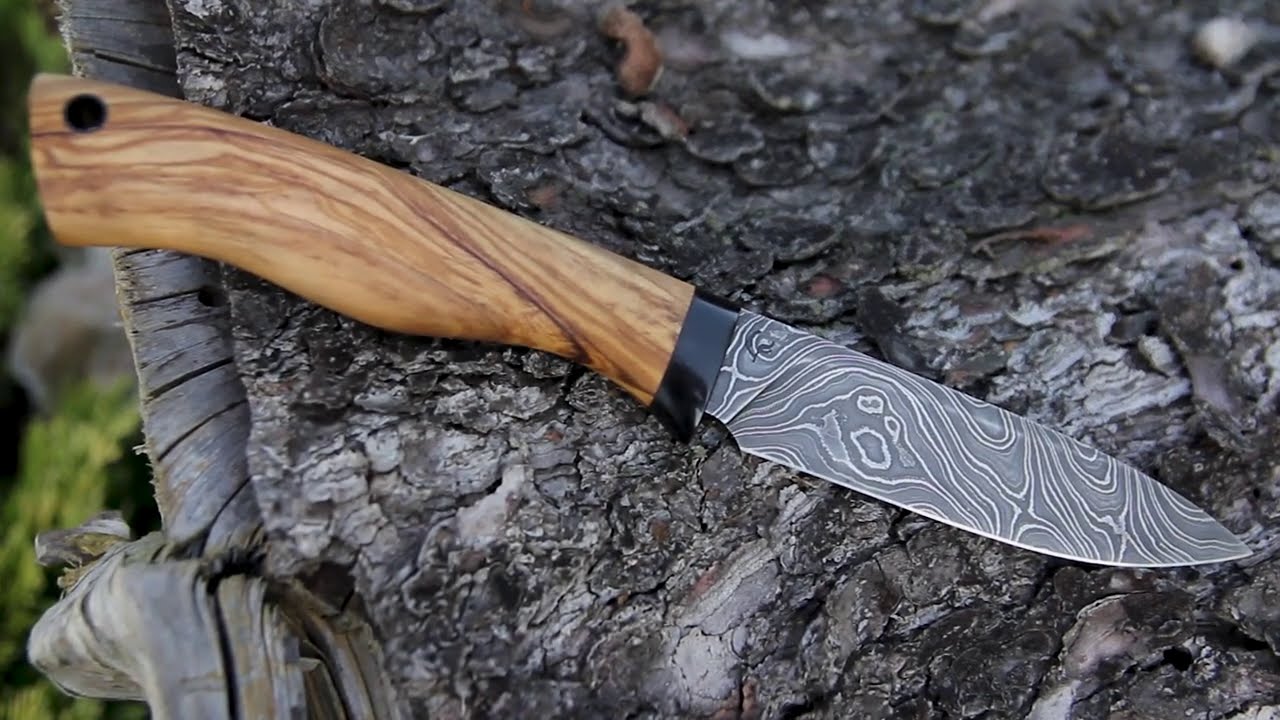 Making Damascus Steel Knife