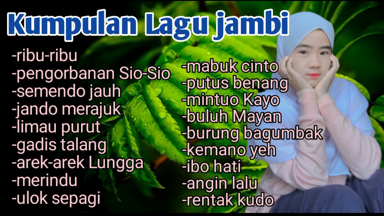 Kumpulan lagu daerah Jambi,versi organ tunggal,Mayang Sari musik