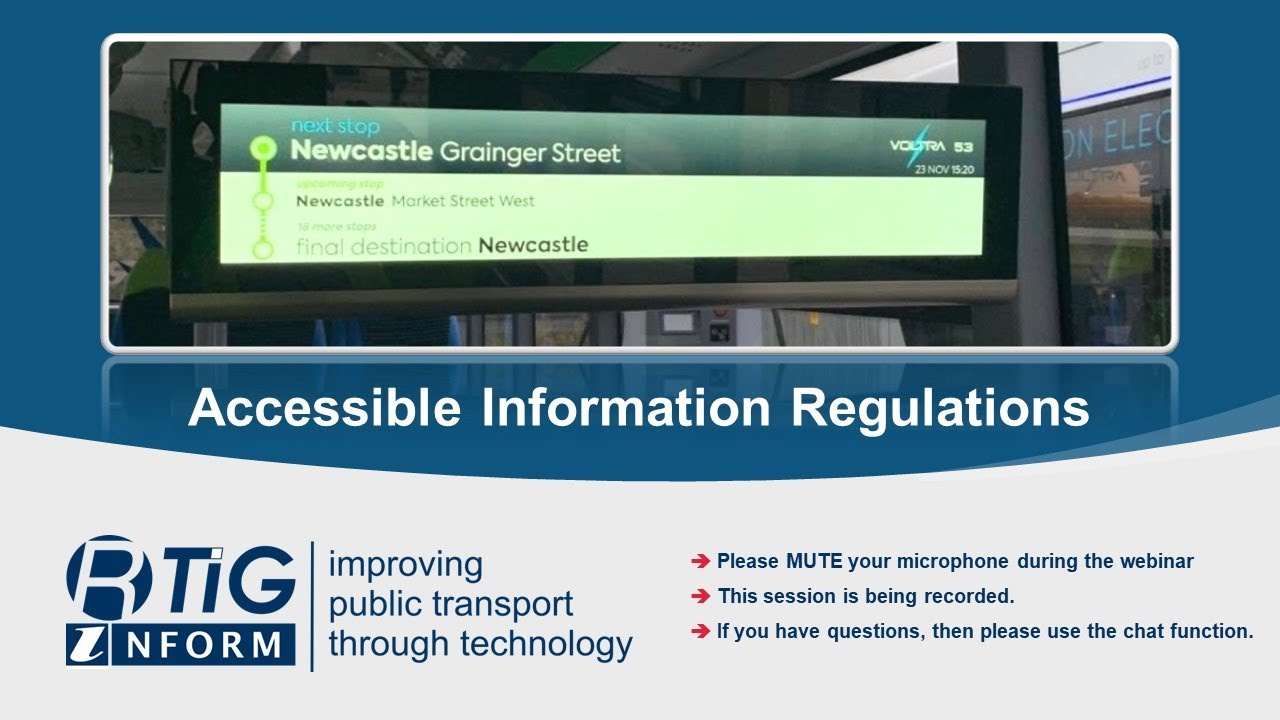 Accessible Information Regulations 27 March 2024