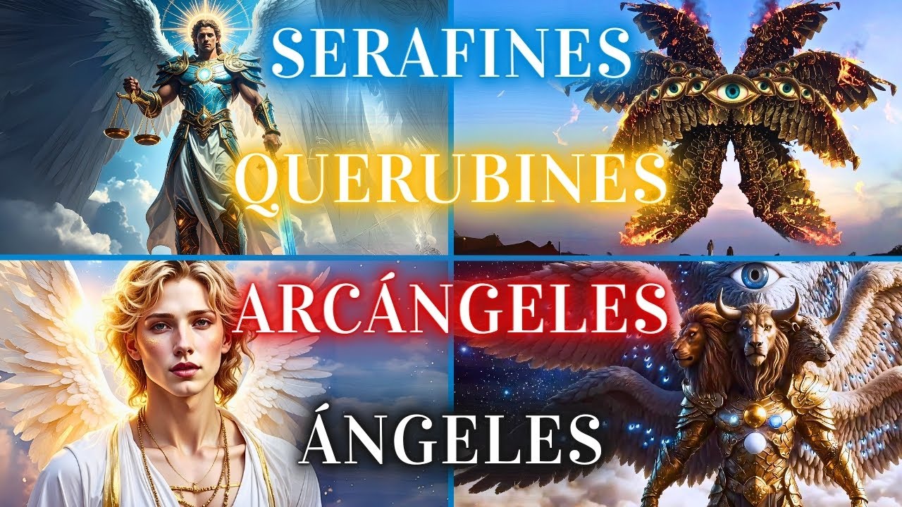 Ángeles, Arcángeles, Querubines y Serafines: La jerarquía angelical que no conocías...