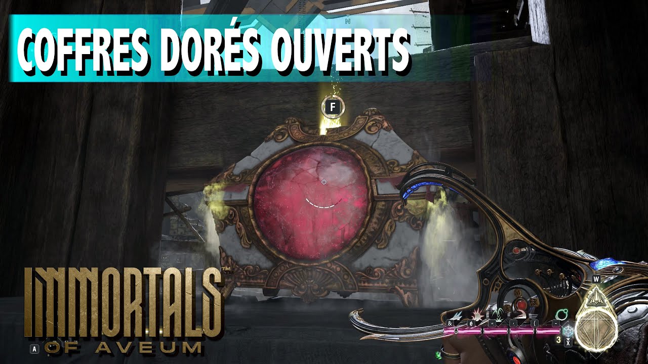 FORGE-TEMPLE - DÉBLOQUER & OÙ TROUVER TOUS LES COFFRES DORÉS OUVERTS - IMMORTALS OF AVEUM