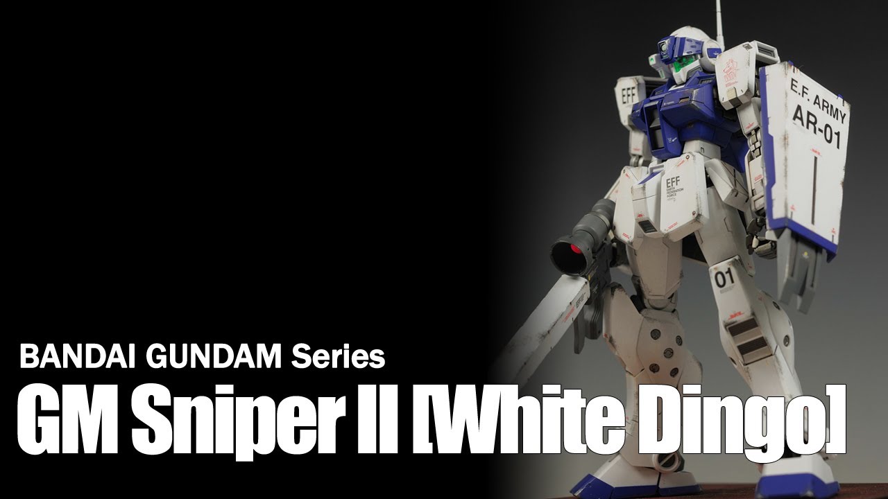 [MG] 1/100 GM Sniper II [White Dingo] (짐스나이퍼, 화이트딩고)