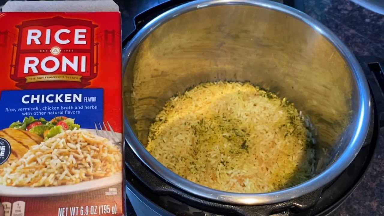 Instant Pot Rice A Roni