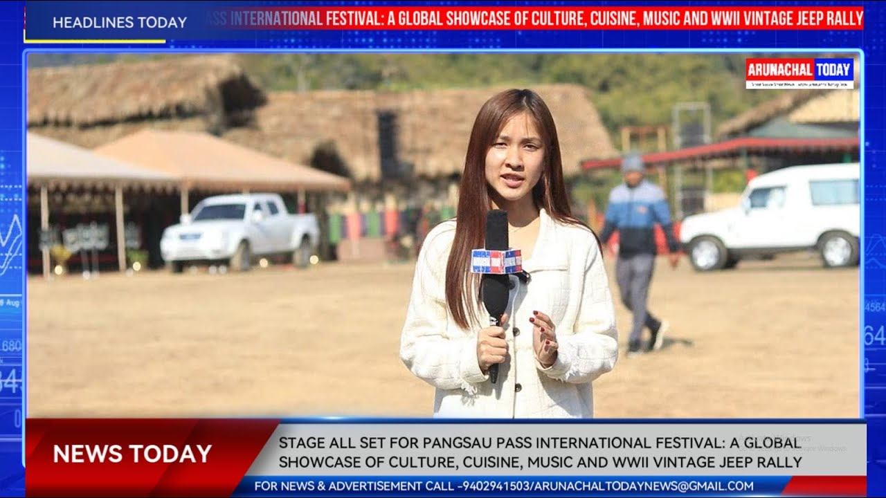 Stage All Set For Pangsau Pass International Festival: A Global Showcase Of Culture, Cuisine, Music