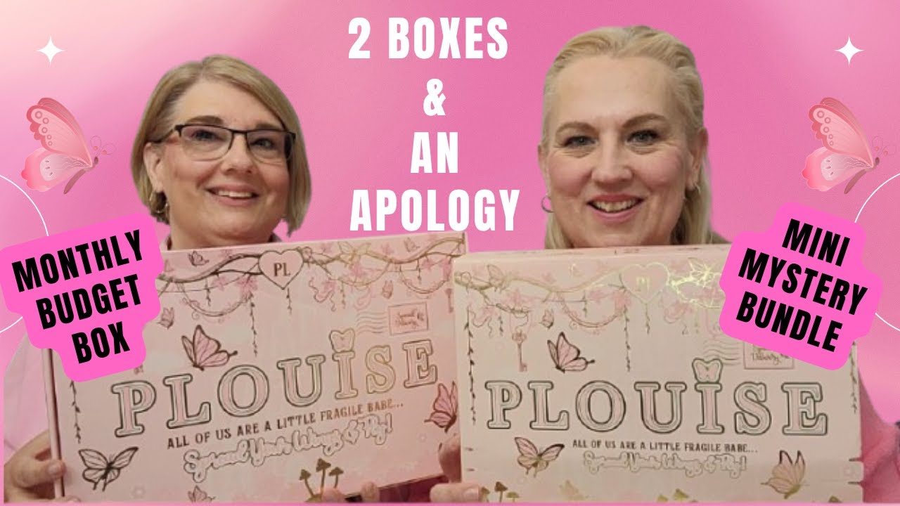 P. LOUISE BUDGET BOX OCT / NOV & MINI MYSTERY BUNDLE + AN  APOLOGY