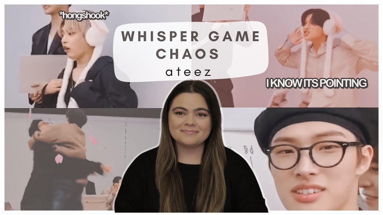 The frustration | ATEEZ | ateez's scream in silence game but make it chaotic | Reaction