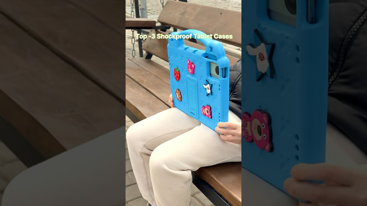 🛡️ Top-3 Shockproof tablet kids cases #case24 #tabletcase #top3cases #TabletProtection #cutecases