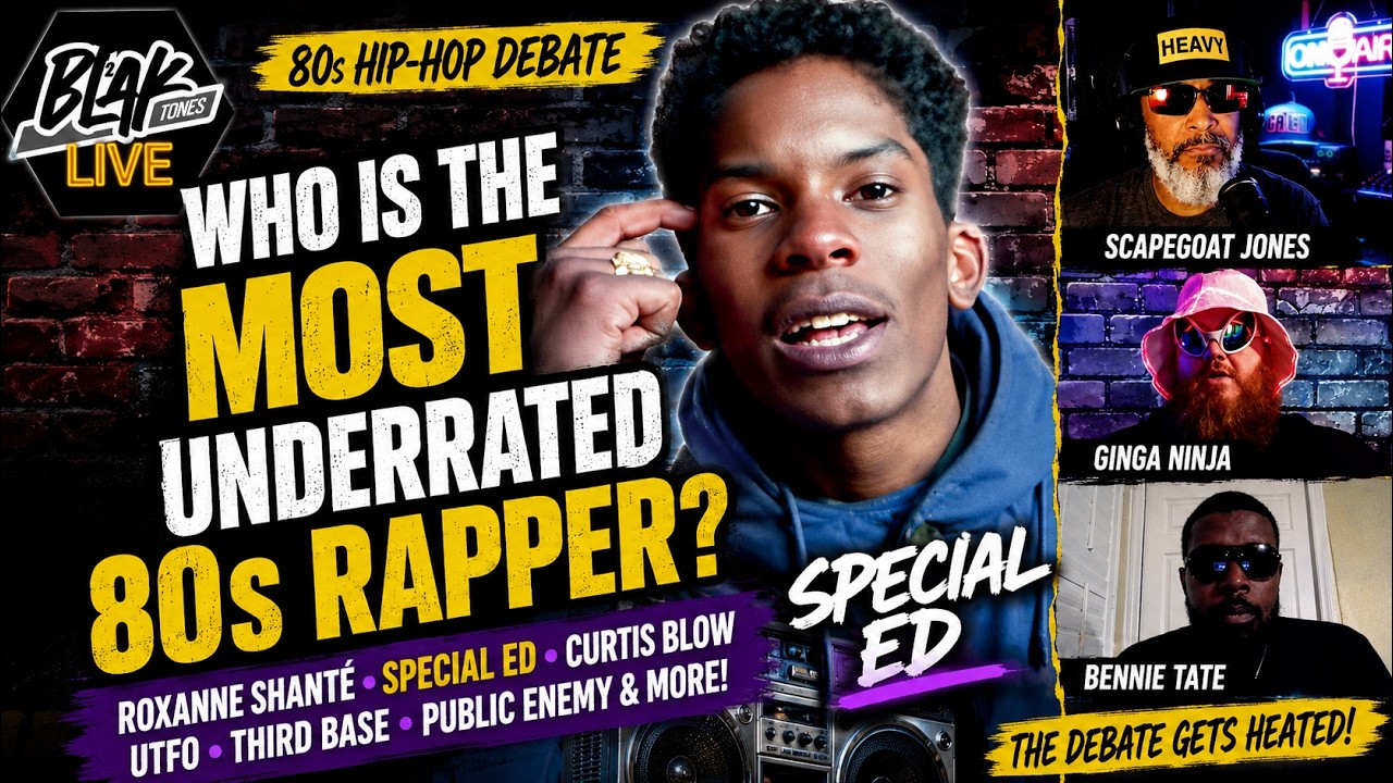 The MOST UNDERRATED 80s Rappers? 🤯 Roxanne Shant&eacute;, Special Ed & Curtis Blow Debate Gets HEATED!