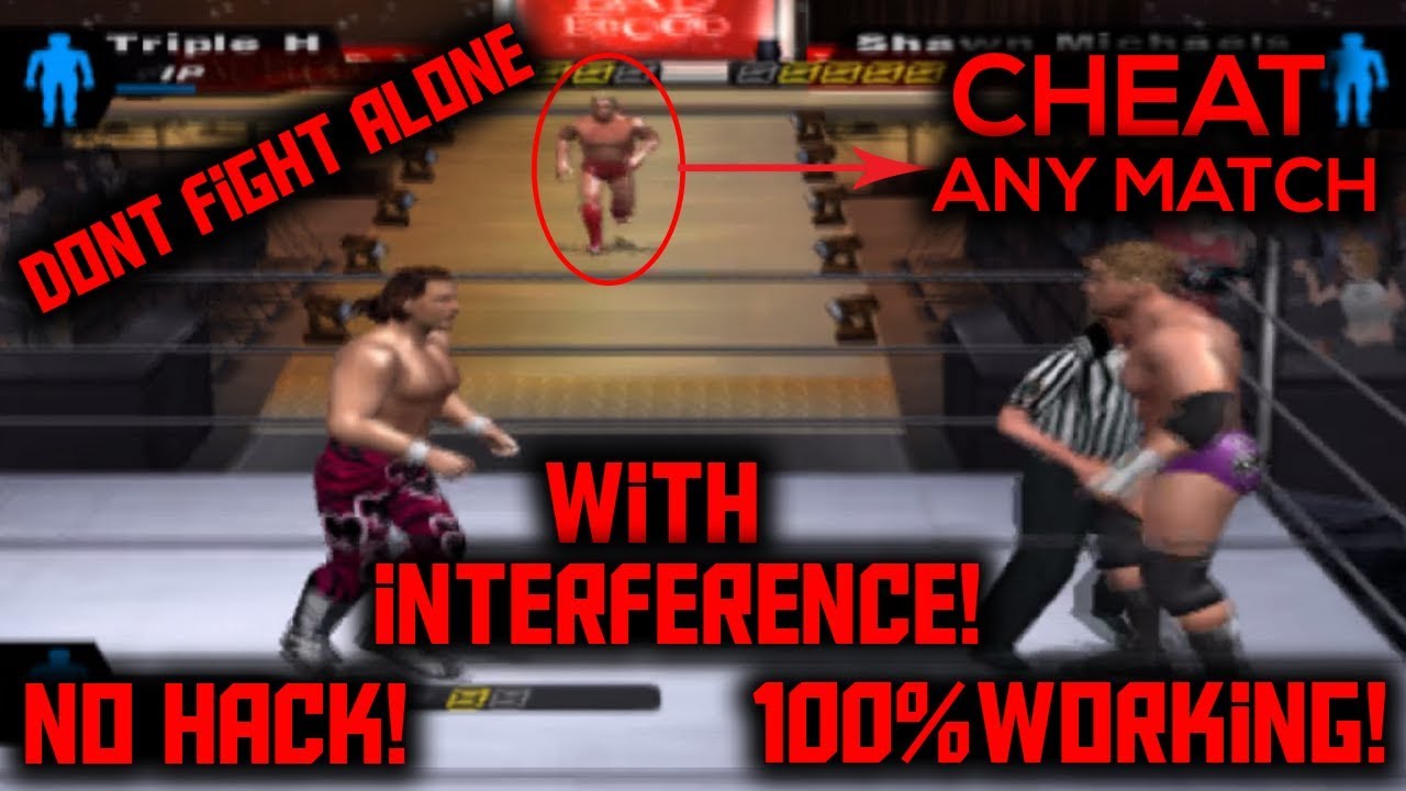 How To Cheat Any Match In WWE Smackdown HCTP By Interference!!No Hack|100%Working Method|