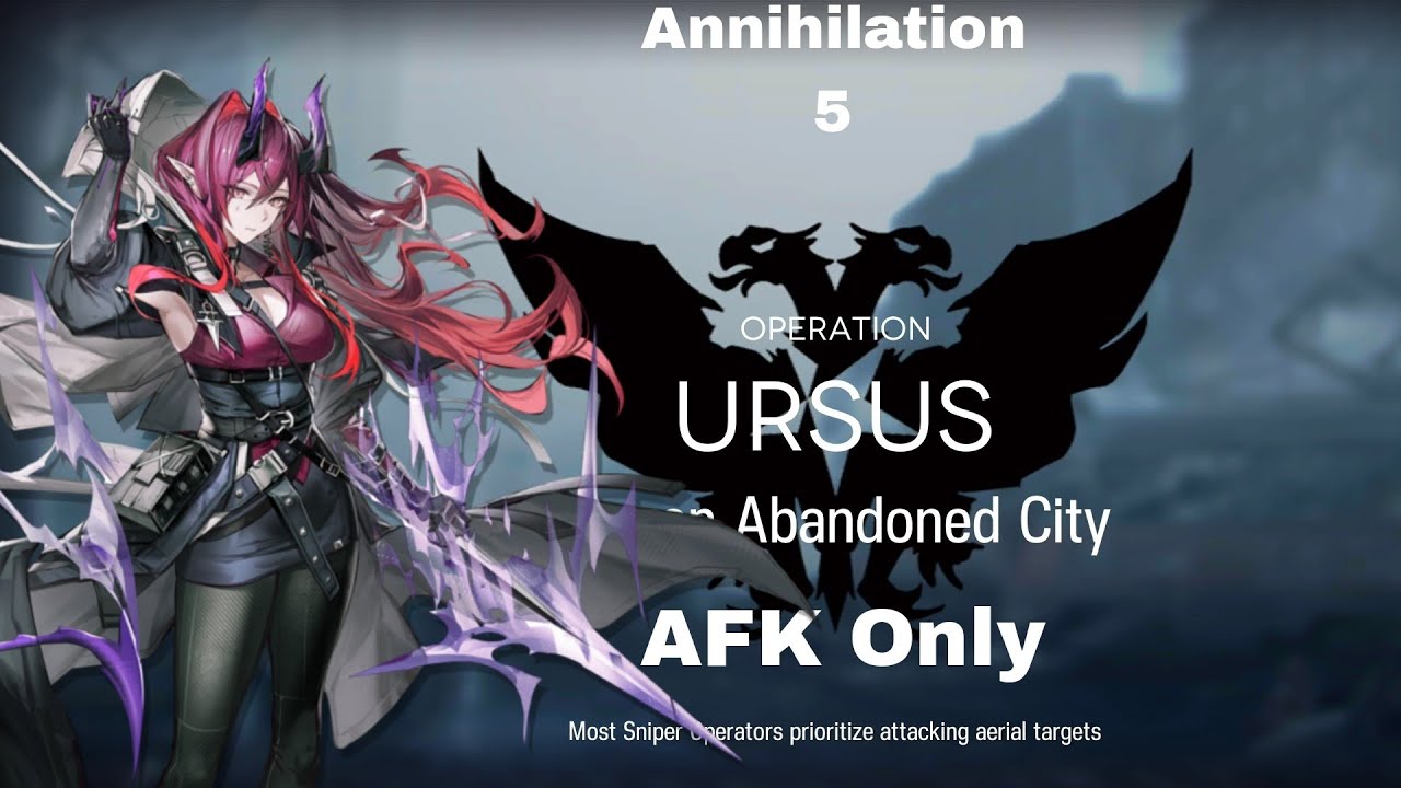 Arknights Annihilation 5 Frozen Abandoned City [AFK Only]