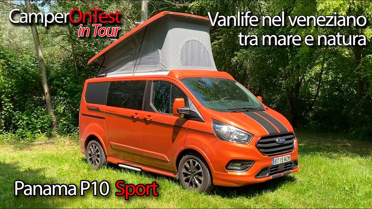 Vanlife tra Caorle e il suo litorale con il Panama P10 Sport
