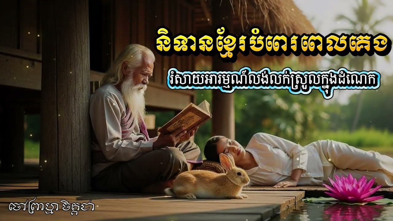 ប្រជុំនិទានព្រេងខ្មែរស្ដាប់មុនគេង បំពេរអារម្មណ៍លង់លក់ស្រួលក្នុងដំណេក