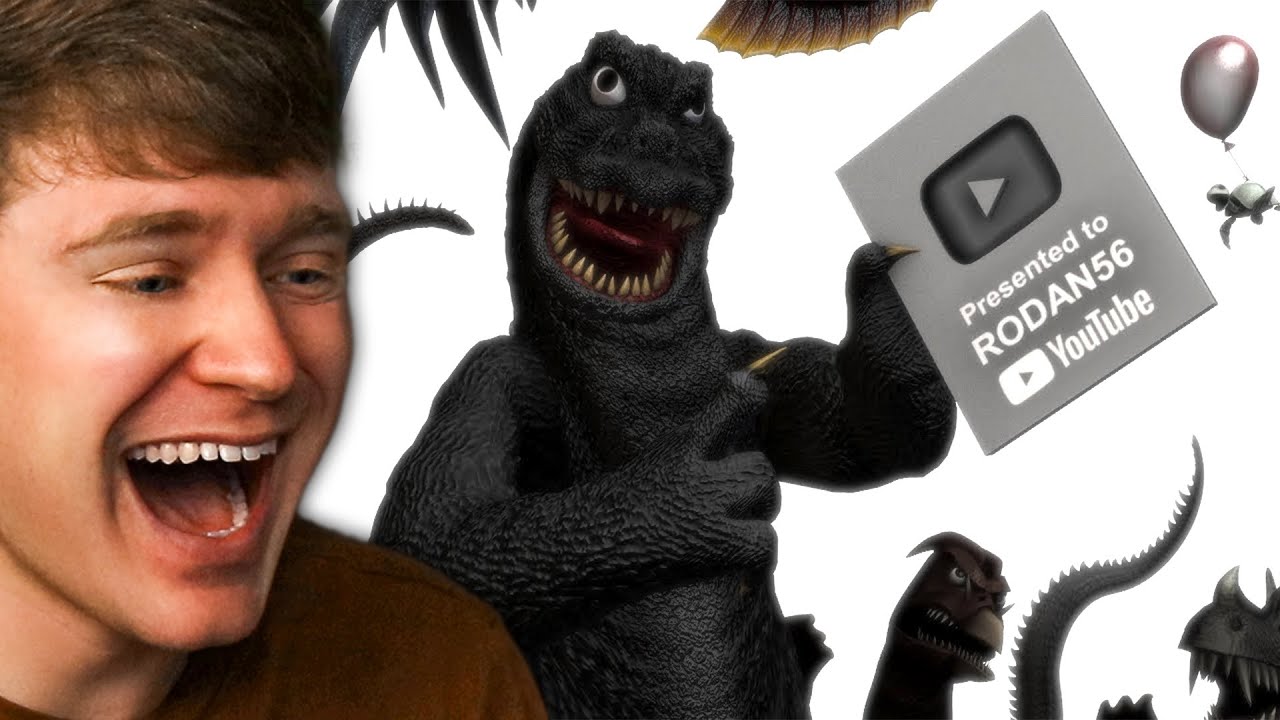 GODZILLA GETS A YOUTUBE AWARD!? (Reaction)