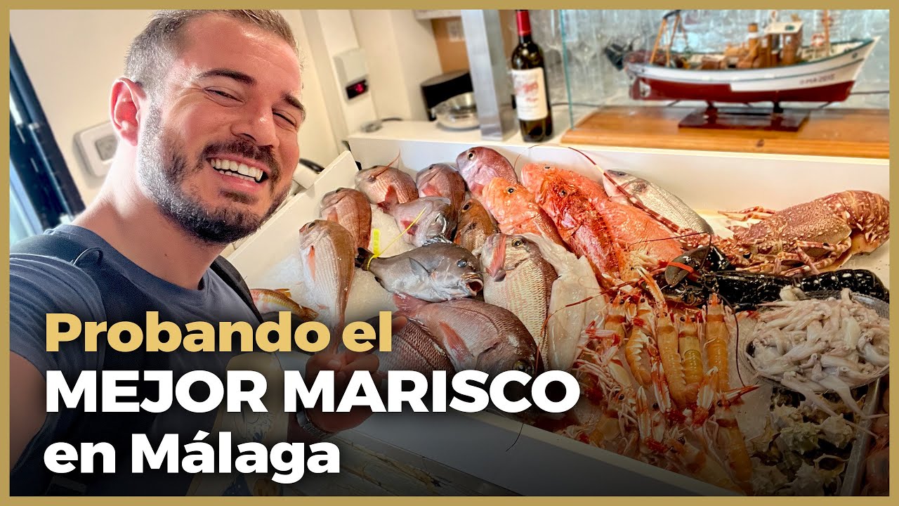 Descubriendo el INCREÍBLE MARISCO de MÁLAGA: GAMBAS, QUISQUILLAS, CONCHAS FINAS.. MUCHA COMIDA!!