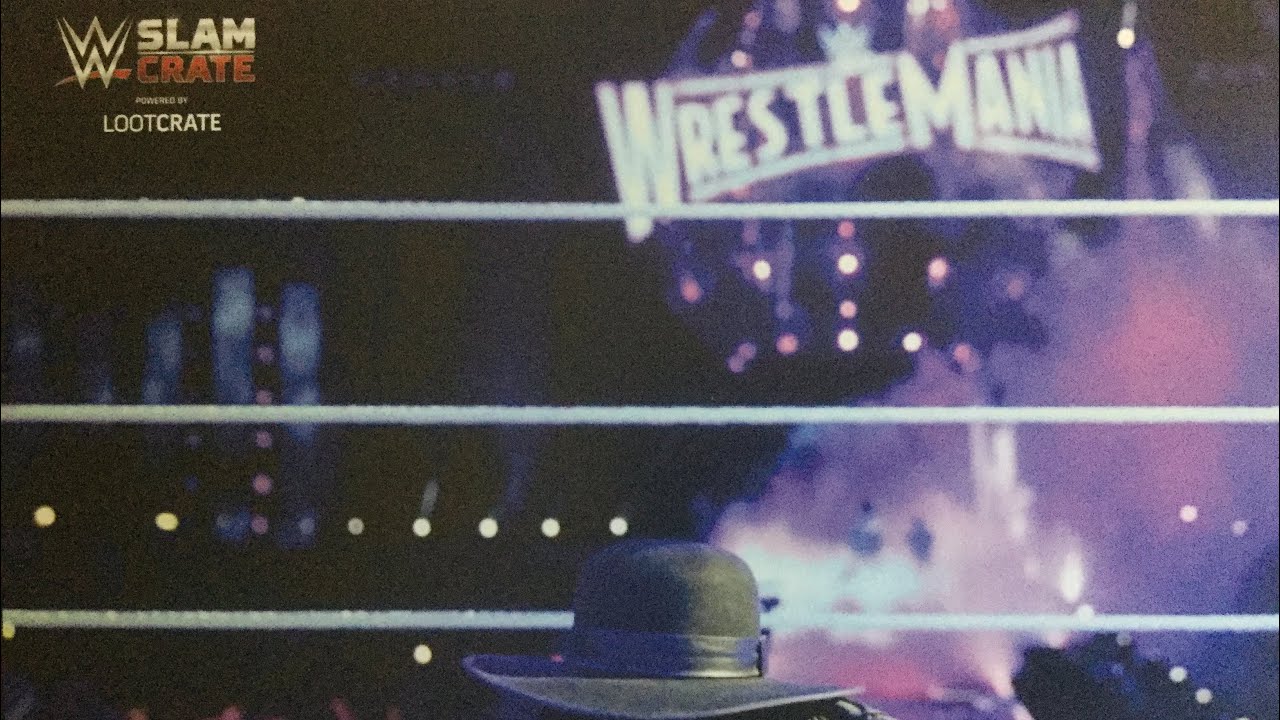 WWE Slam Crate by Lootcrate April-July 2019 | Mania