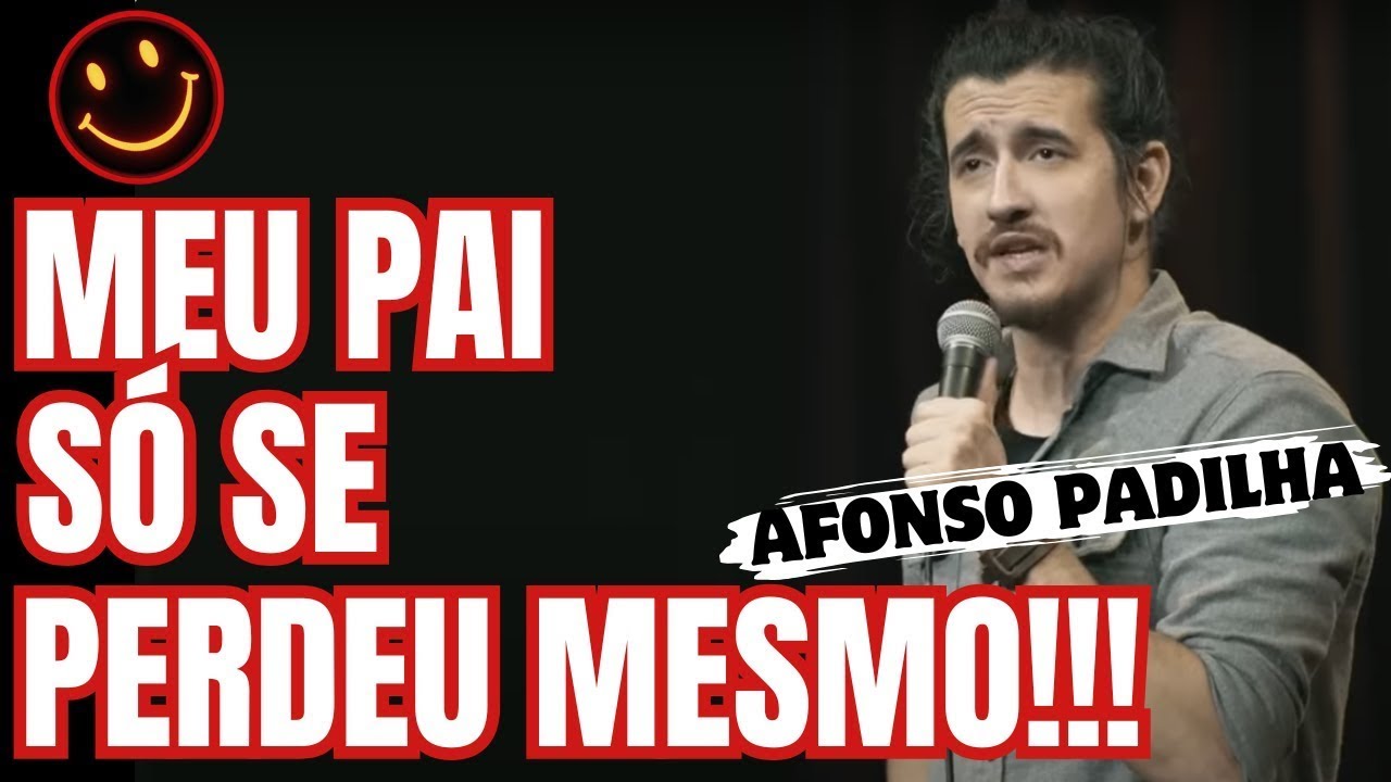 AFONSO PADILHA: RIA DA DESGRAÇA DE SER ADULTO! - stand up comedy